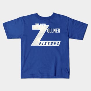 Defunct Fort Wayne Zollner Pistons Basketball Team Kids T-Shirt